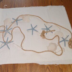 Nautical Starfish and Seashell Garland